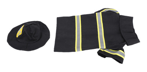 Disfraz De Bombero Para Perro, Sombrero, Ropa Para Mascotas,
