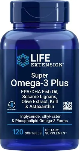 Life Extension Super Omega-3 Plus Epa / Dha Aceite De Pesc