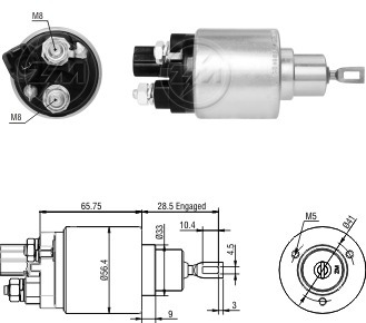 Solenoide O Automatico Toyota Corolla 1.6 16v 05- Zm 2978