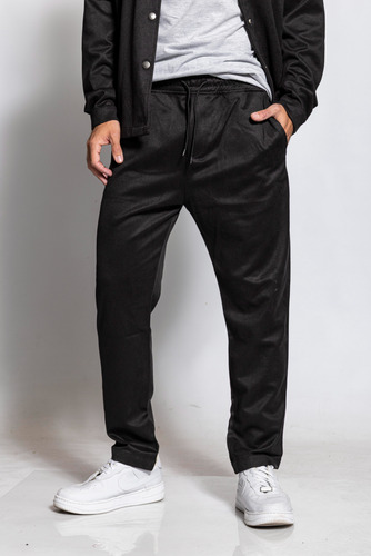 Pantalón Hombre Gabardina Con Bolsillos Liso Clásico Shaffe