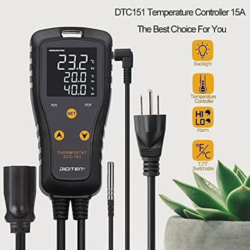 Controlador De Temperatura Termostato De Etapa Simple Salida