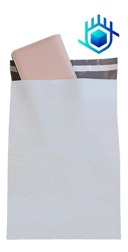 Imagen 7 de 10 de 100 Bolsas Sobres Envios 17x26cm Poly Paqueteria Adhesivo