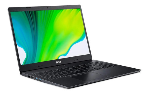 Notebook Acer Aspire 3 A315-23 preta 15.6", AMD Ryzen 3 3250U 8GB de RAM 1TB HDD, AMD Radeon Graphics 1366x768px Windows 10 Home