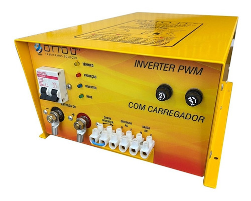 Inversor 3kva Com Carregador Marinizado Náutica E Motorhome
