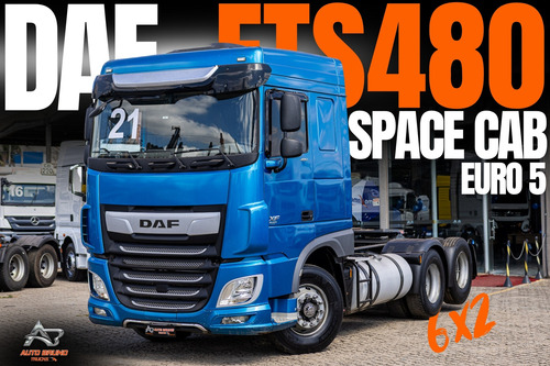 Daf Xf 480 6x2 Aut. Space Cab Euro 5 Impecável