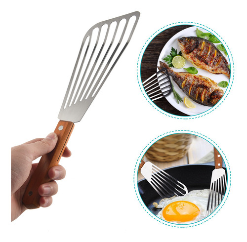 Espátula Para Pescado De Acero Inoxidable, Espátula Para Pes