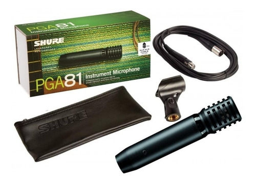 Imagen 8 de 10 de Micrófono Condensador Shure Pga81 Cardioide Para Instrumento