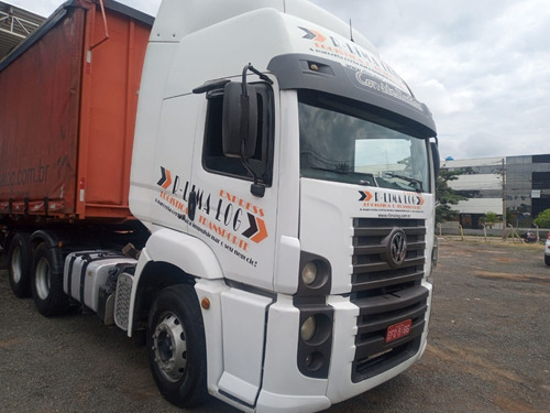Imagem 2 de 8 de Conjunto Vw Const. 25390 - Ano 2012 + Carreta Facchini 95