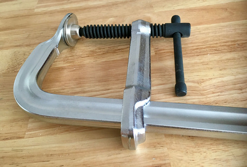 Sargento Largo, Forjado De Acero, De Tornillo. 600mm X 120mm