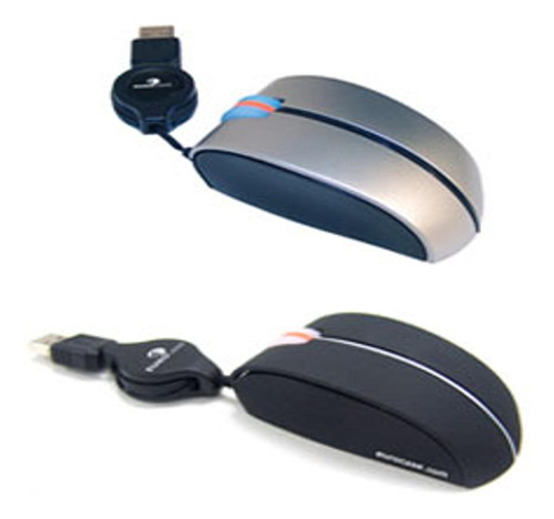Mini Mouse Óptico Eurocase Retráctil 800 Dpi