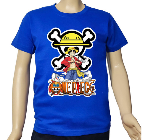 Remera Camiseta One Piece Luffy  Hermosos Diseños Y Colores