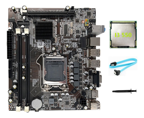 La Placa Base H55 Lga1156 Es Compatible Con Cpu Dd De La Ser