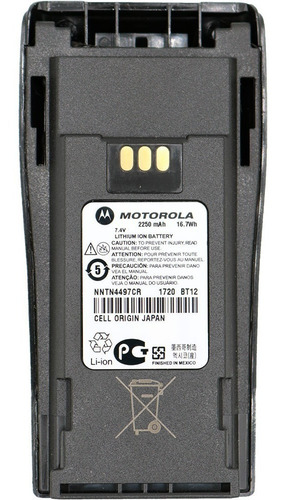 Bateria Recargable Radio Portatil Motorola Dep450
