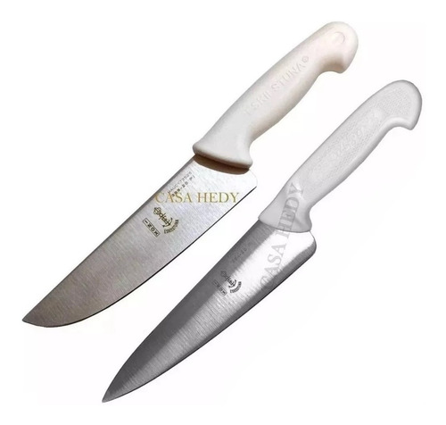 Set Cuchillo Carnicero Hoja 20cm Eskilstuna 2 Piezas Inox.