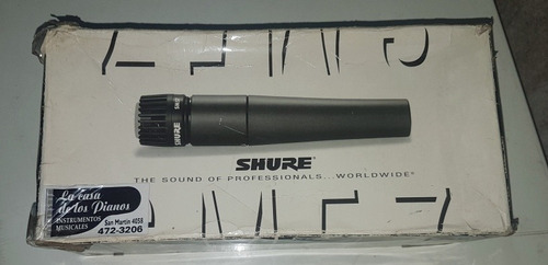 Caja Original Shure 57 Vintage Sólo Caja 