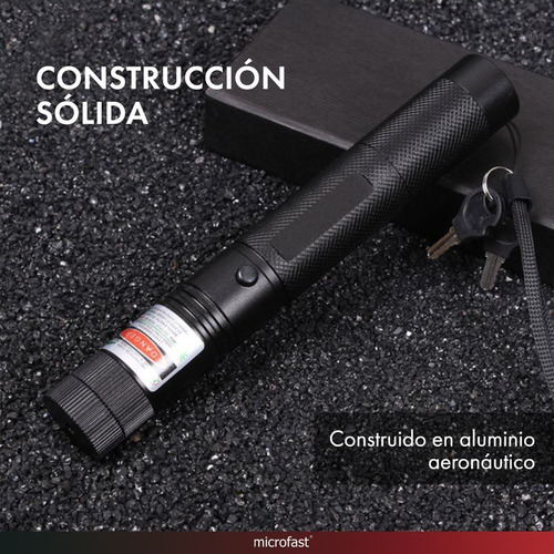 Imagen 6 de 6 de Puntero Láser Potente Verde Efecto Lluvia 8800mah Recargable