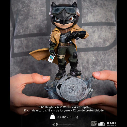Iron Studios Batman Knightmare La Liga de la Justicia de Zack Snyders DC Minico