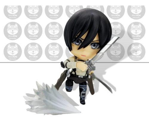 Mikasa Ackerman 2001 Attack Titan Shingeki Nendoroid Figura (Usado)