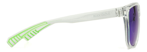Lentes De Sol Body Glove 2104 Blco Espejo Polarizado Hombre