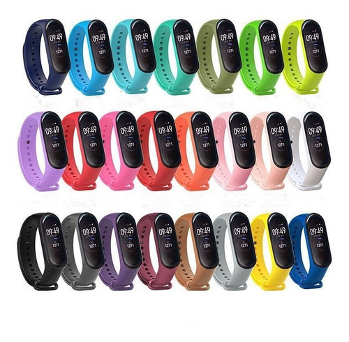 20 Correas Para Xiaomi Mi Band 4 3 Colores A Elegir