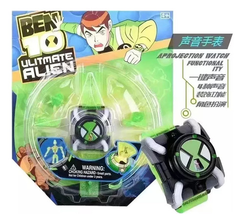 Reloj Proyección Ben 10 Omnitrix, 1 Pieza, Juguete Infantil