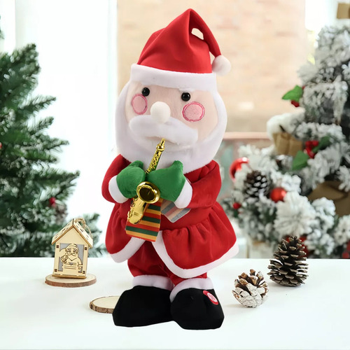 Nuevo Juguete De Baile Eléctrico De Papá Noel Tocando El