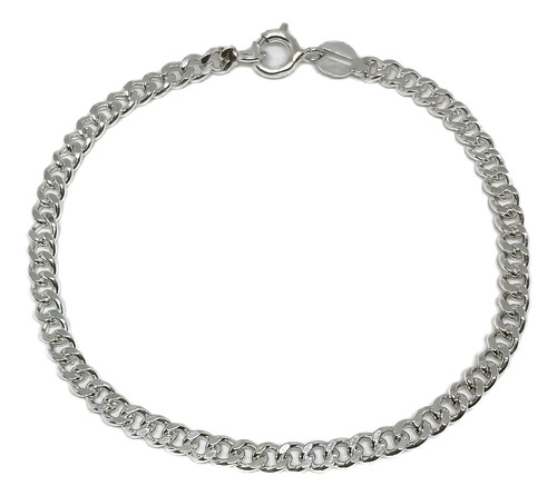 Pulsera Grumet De Plata 925 19 Cm De Largo 