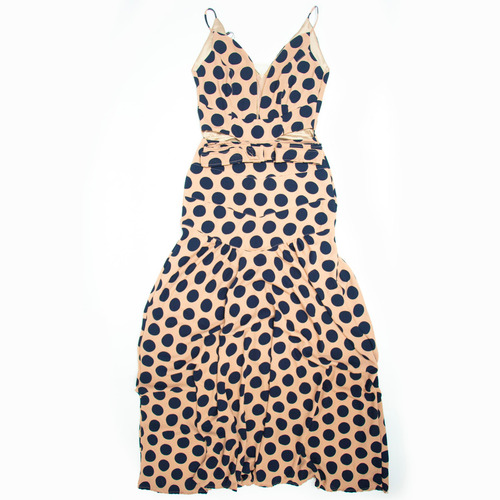 Imagem 1 de 2 de Vestido Isabella Globbi Feminino - Desnude