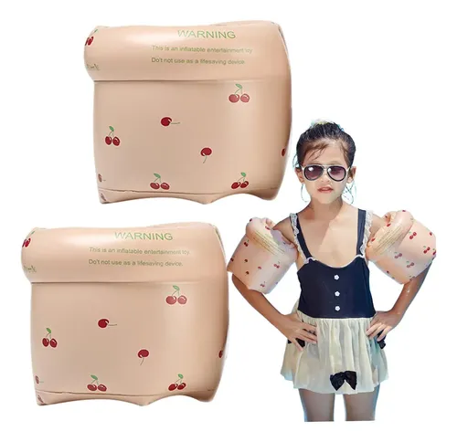 Flotadores Inflables Para Brazos De Piscina De 7.1 X 6.7 Pulgadas – Ayuda De Natación Para Niños Y Adultos, Material PVC Resistente, Ajuste Cómodo