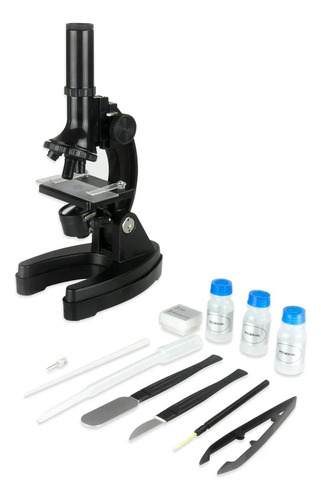Kit Celestron Telescopio 50mm + Microscopio + Binoculares Color Negro