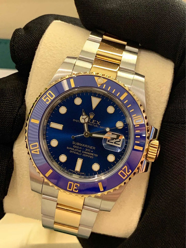 Rolex Submariner Aço E Ouro , Blue Dial , Ano 2019 Completo!