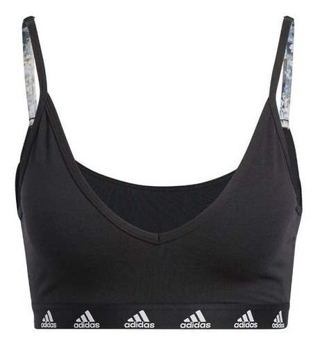 Top adidas Esportivo Academia Fit C/elástico Suporte Leve