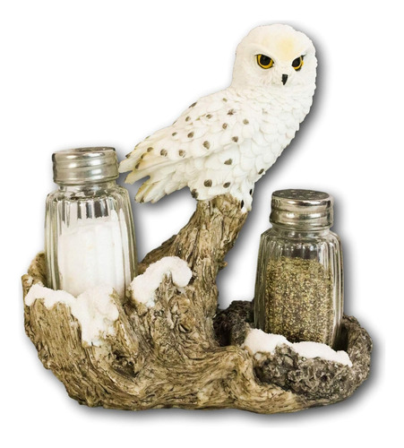 Ebros Gift Baby Owlet - Figura Decorativa Para Salero Y Pime