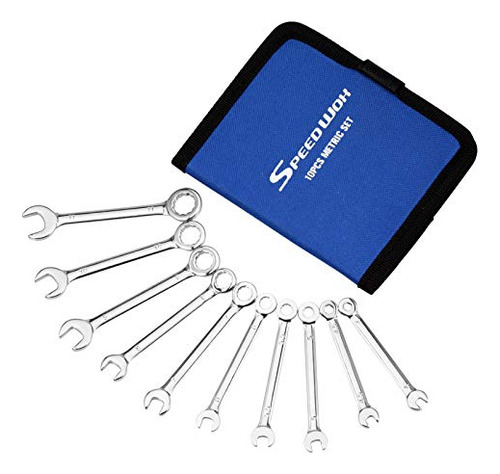 10 Pcs Mini Combination Wrench Set Metric Mini Ignition...