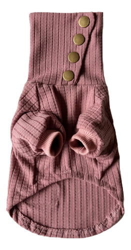 Suéter Térmico Para Perros Y Gatos De Alta Calidad Rosa (dusty Pink)