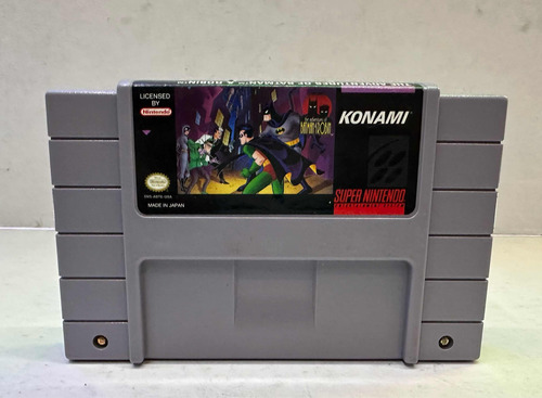 The Adventures Of Batman & Robin | Snes Super Nintendo (Reacondicionado)