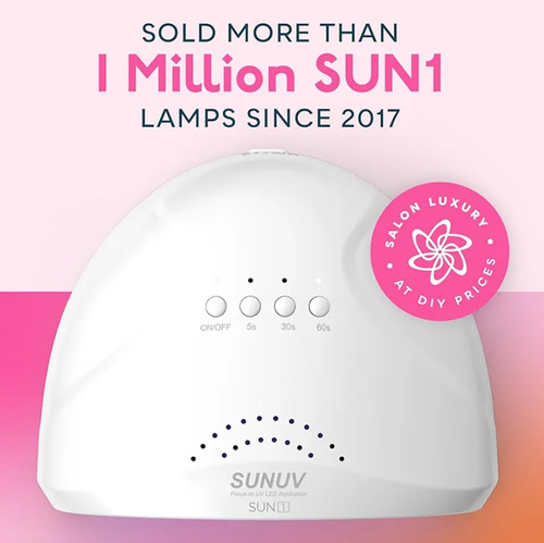 Lámpara De Uñas Uv Led Secador Uv De 48w Con 3temporizadores