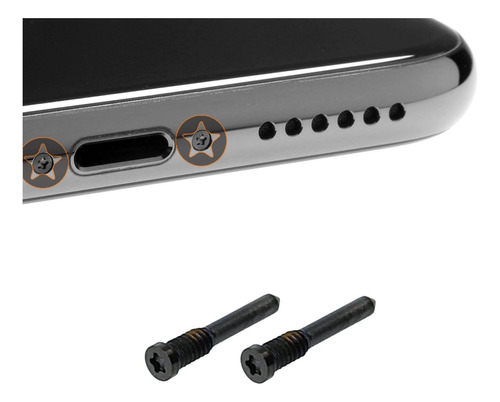 Par Tornillos Compatible Con iPhone X Xs Xr 11 12 13