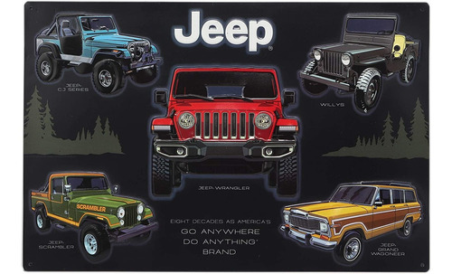 Cartel De L Grabado En Relieve Jeep Collage  Arte De Pa...