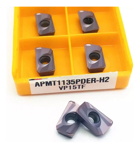 Insertos Para Fresa Apmt1135 Pder H2 Vp15tf X 10 Unidades