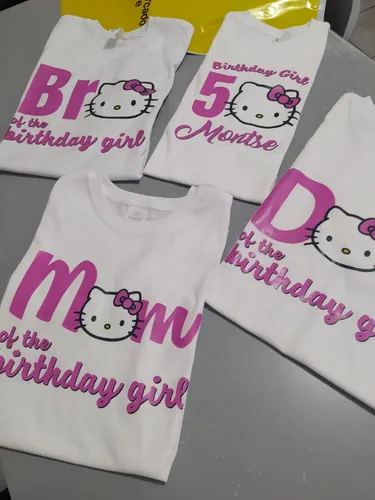Playeras de hello kitty personalizadas hot sale