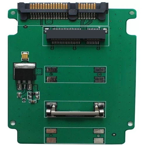 Adaptador Msata A Sata Disco Rigido Ssd A Sata 2.5 Pulgadas