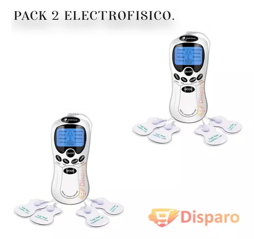 Electroestimulador Tens Electrofísico + 4 Parches Electrodos