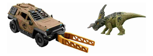 Jurassic World Dinosaurio Juguete Set Camión Misión Mayhem