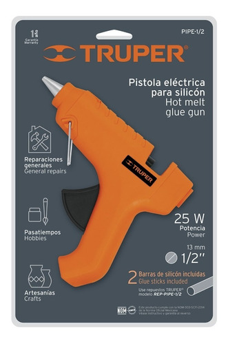 Pistola Eléctrica Para Silicona 1/2 Truper