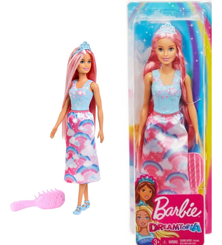 Muñeca Barbie Princesa Hair 