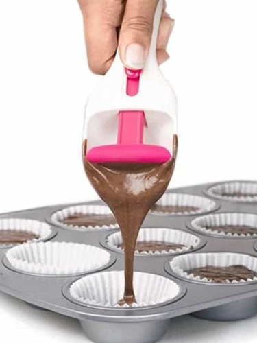 Cuchara Dosificadora Mezclas Justas Cupcakes Reposteria