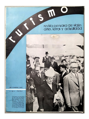 Revista Turismo - 1945 Lima - Peru