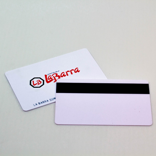 Imagen 5 de 6 de Tarjetas Pvc Banda Magnetica Impresas Full Color Simple 100u