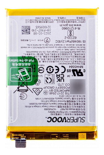 Bateria Oppo Realme Blp907 P/ Reno 7 Reno 8 Lite / F21 Pro